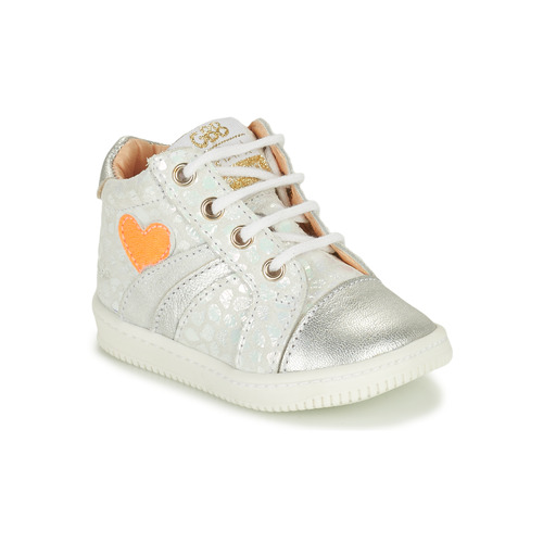 Shoes Girl High top trainers GBB BETTINA Silver