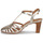 Shoes Women Sandals JB Martin 1LOYALE Nappa / Gold