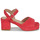 Shoes Women Sandals JB Martin ORIA Crust / Velvet / Pink