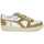 Shoes Low top trainers Diadora MAGIC BASKET LOW SUEDE LEATHER White / Beige