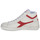 Shoes Women High top trainers Diadora GAME L HIGH WAXED White / Red