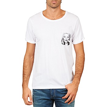 material Men short-sleeved t-shirts Eleven Paris KMPOCK MEN White