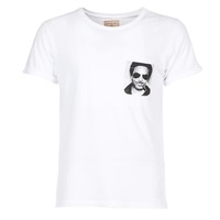 Clothing Men short-sleeved t-shirts Eleven Paris LENNYPOCK MEN White