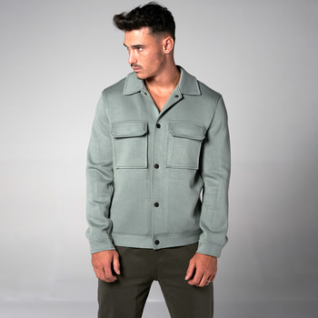 Clothing Men Jackets / Blazers THEAD.  Green