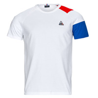 Clothing Men short-sleeved t-shirts Le Coq Sportif BAT Tee SS N°1 M White