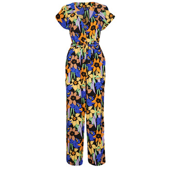 Clothing Women Jumpsuits / Dungarees Roxy BREEZE OF SEA Multicolour