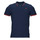 Clothing Men short-sleeved polo shirts Kappa EZIO Marine / Red