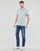 Clothing Men short-sleeved polo shirts Kappa EZIO Blue / Sky
