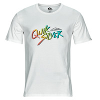 Clothing Men short-sleeved t-shirts Quiksilver SIGNATURE MOVE SS White