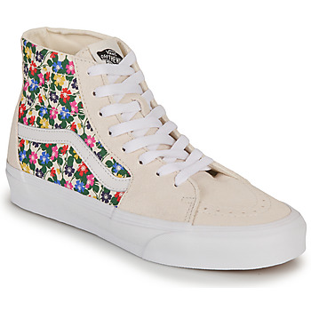 Shoes Women High top trainers Vans SK8-Hi TAPERED Multicolour