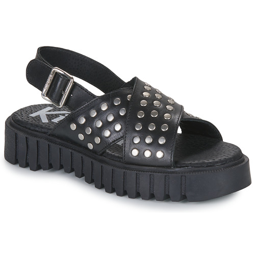 Shoes Women Sandals Kickers KICK FACT Black