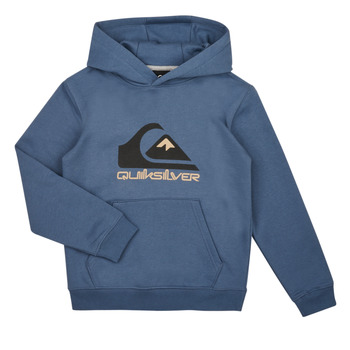 Clothing Boy sweaters Quiksilver BIG LOGO YOUTH Blue / Black
