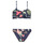 Clothing Girl Bikini Roxy VACAY FOR LIFE CROP TOP SET Marine / Pink