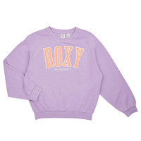 Clothing Girl sweaters Roxy BUTTERFLY PARADE Violet / Yellow