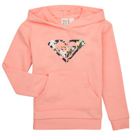 Clothing Girl sweaters Roxy HAPPINESS FOREVER HOODIE A Pink / Marine