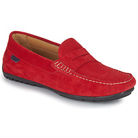 Shoes Men Loafers Pellet CADOR Red
