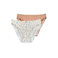 Underwear Women Knickers/panties Petit Bateau A073O X2 Multicolour