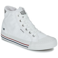 Shoes Women High top trainers Mustang 1420504 White