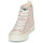 Shoes Women High top trainers Victoria TRIBU BRILLO BANDANA LON Pink / White