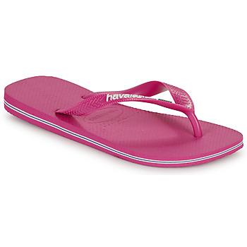 Shoes Women Flip flops Havaianas BRASIL LOGO Pink