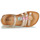 Shoes Girl Sandals Kickers BRAHMIA Pink / Gold