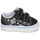 Shoes Girl Low top trainers Vans TD OLD SKOOL V Black / Multicolour