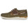 Shoes Men Boat shoes TBS MATBOAT Green / Brown