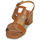 Shoes Women Sandals JB Martin VIOLAINE Nappa / Camel