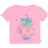 Clothing Girl short-sleeved t-shirts Billieblush U15B14-462 Pink