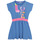 Clothing Girl Short Dresses Billieblush U12807-784 Blue