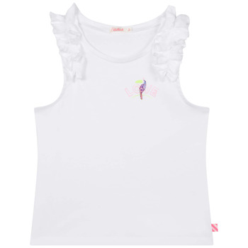 Clothing Girl Tops / Sleeveless T-shirts Billieblush U15A87-10P White