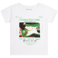 Clothing Girl short-sleeved t-shirts Zadig & Voltaire  White