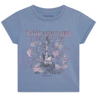 Clothing Girl short-sleeved t-shirts Zadig & Voltaire  Blue