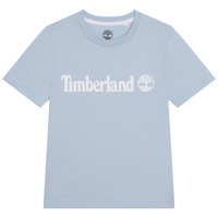 Clothing Boy short-sleeved t-shirts Timberland  Blue / Clear