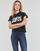 Clothing Women short-sleeved t-shirts Replay W3588G Black