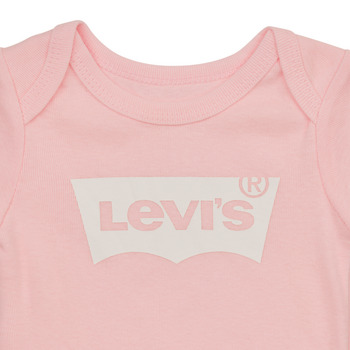 Levi's LHN BATWING ONESIE HAT BOOTIE Pink / White