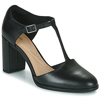 Shoes Women Court shoes Clarks FREVA85 BAR Black