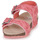 Shoes Girl Sandals Timberland CASTLE ISLAND 2 STRAP Pink / Brown