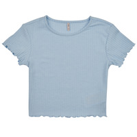 Clothing Girl short-sleeved t-shirts Only KOGNELLA S/S O-NECK TOP JRS Blue / Sky