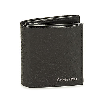Bags Men Wallets Calvin Klein Jeans WARMTH TRIFOLD 6CC W/COIN Black
