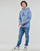 Clothing Men sweaters Calvin Klein Jeans MONOLOGO REGULAR HOODIE Blue