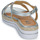 Shoes Women Sandals Elue par nous NEDUCATIF Silver
