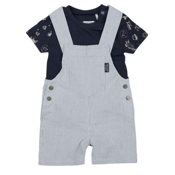 Clothing Boy Jumpsuits / Dungarees Ikks XW37041 Blue