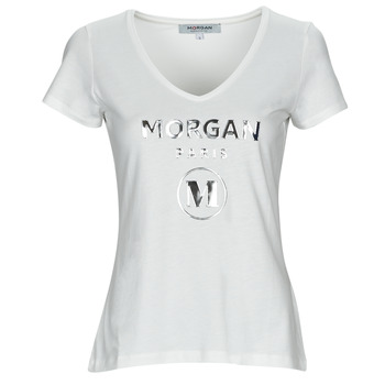 Clothing Women short-sleeved t-shirts Morgan DWONDER White