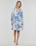 Clothing Women Short Dresses One Step FW30031 White / Blue
