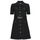 Clothing Women Short Dresses MICHAEL Michael Kors MK BELTED MOD DRS Black