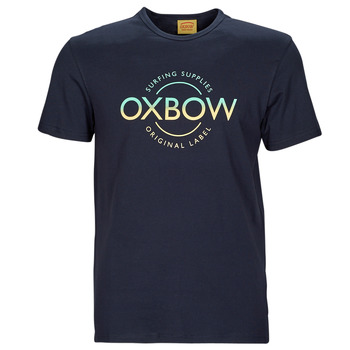 Clothing Men short-sleeved t-shirts Oxbow P1TINKY Marine
