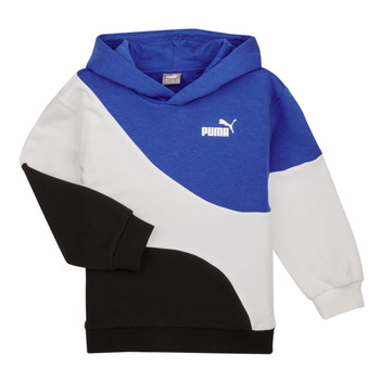 Clothing Boy sweaters Puma ESS COL BIG LOGO Blue