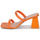Shoes Women Mules Moony Mood ALIXA Orange