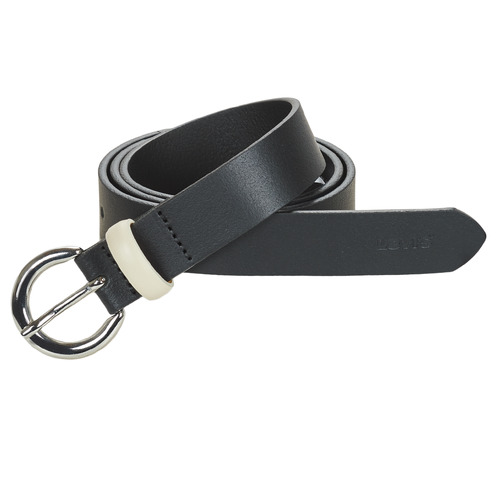 Accessorie Women Belts Levi's LARKSPUR WORDMARK LOGO Black